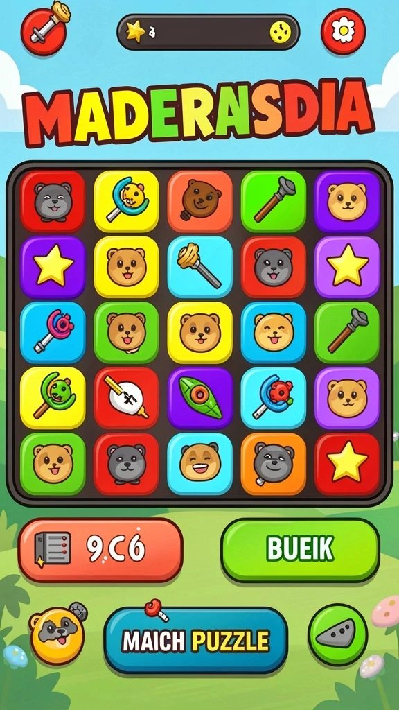 Screenshot mahjong500 nomor 1