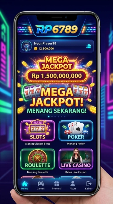 Cuplikan layar menu unduhan rp6789 untuk perangkat Android
